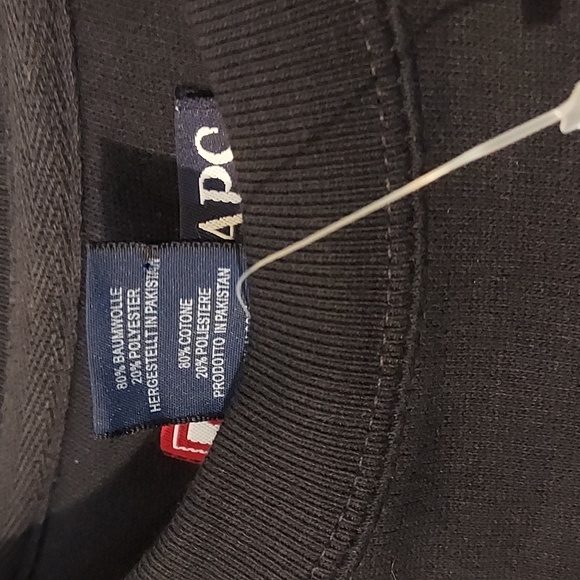 Vintage RL CHAPS  Sz L  Navy sweat shirt - Picture 8 of 10